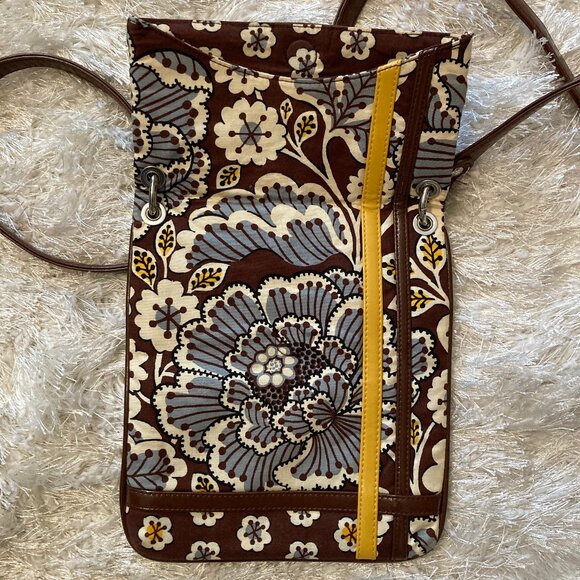 NWOT Vera Bradley Flipster Slate Blooms - Picture 9 of 11